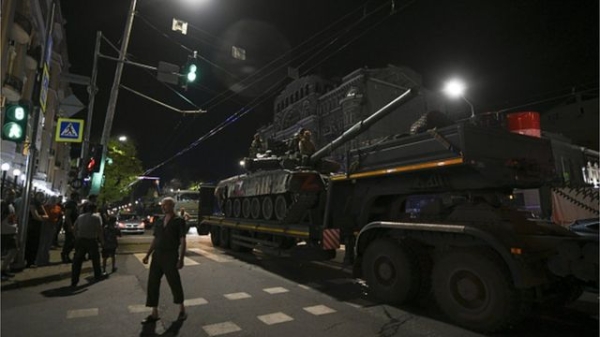 Вагнерівські колони, що йшли маршем на Москву, зупинилися на півдорозі