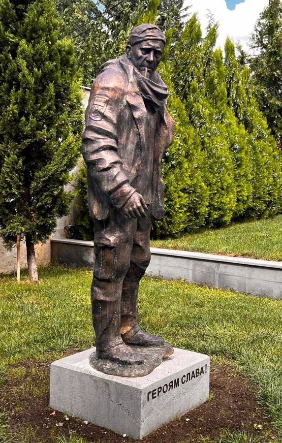 Пам'ятник Олександру Мацієвському у Тбілісі (Фото – Юлія Овчаренко, Укрінформ)