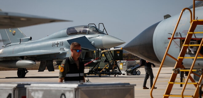 Шольц заблокує запит Ердогана на купівлю винищувачів Eurofighter Typhoon — Bloomberg - Фото