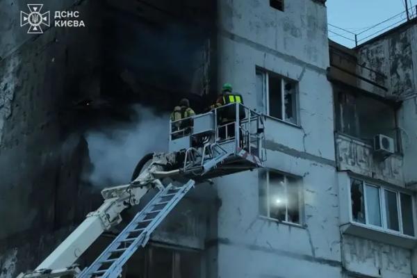 Зафіксовано падіння уламків БпЛА у шести районах столиці: наслідки (оновлення)