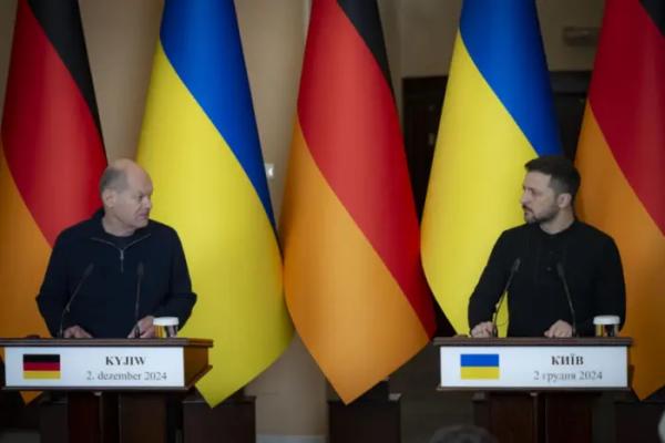 Зеленський підбив підсумки візиту Шольца до України