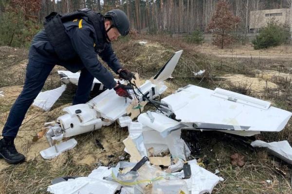 На Київщині знайдено уламки ворожого безпілотника