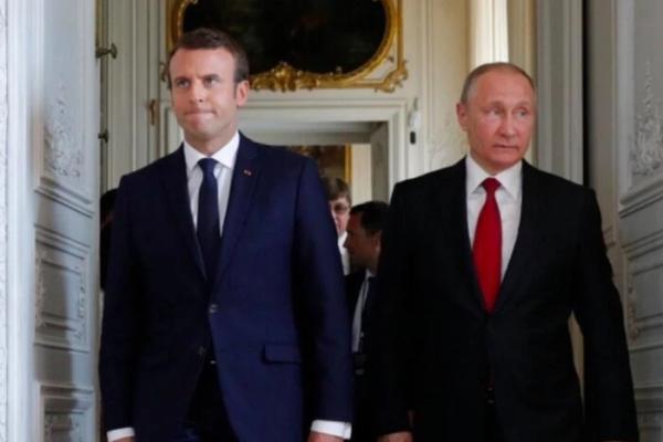Макрон прокоментував заяву Путіна щодо прямих переговорів з Україною