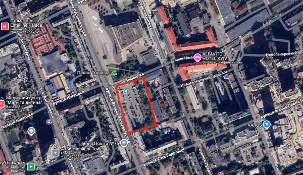 Київрада хоче відсудити землю біля Палацу «Україна» за те, що власник не збудував 29-поверхівку 4