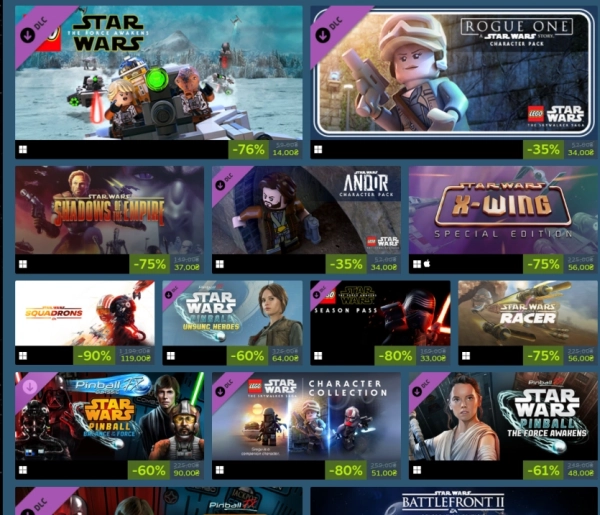 Star Wars Day Steam Sale: up to 90% off 6