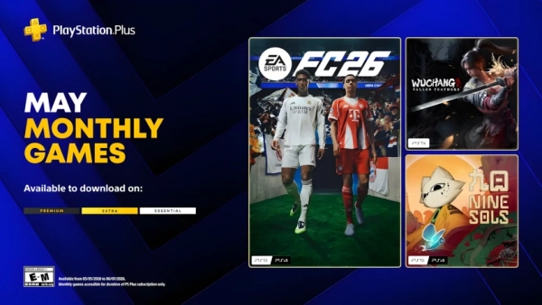 PlayStation Plus: EA Sports FC 26, Wuchang Fallen Feathers, Nine Sols на травень 2026 2