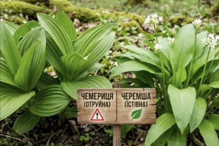 Неправильне рішення може призвести до летальних насліджень. Медичні фахівці розповіли, як відрізнити дикий часник від смертельної чемериці 2
