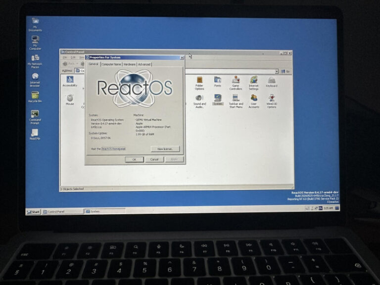 ReactOS опанувала ARM: операційна система, що відтворює Windows NT, отримала підтримку нових процесорів 16 ReactOS опанувала ARM: операційна система, що відтворює Windows NT, отримала підтримку нових процесорів 7