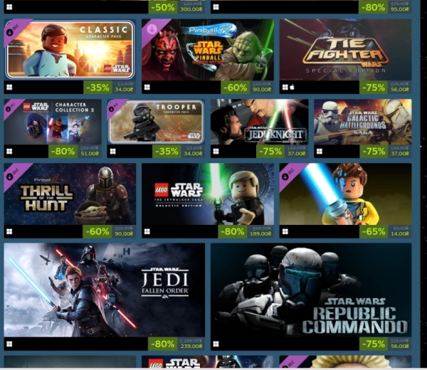 Star Wars Day Steam Sale: up to 90% off 8