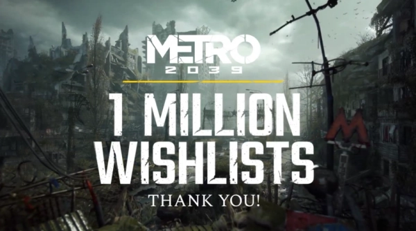 Metro 2033: гра розпродана мільйон разів, розробники дякують фанатам