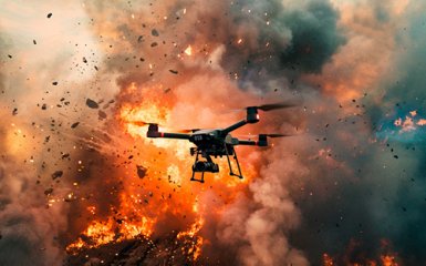 Головна 64 У передмістях Донецька нацгвардійці за допомогою дронів знищили російський військовий транспорт —…