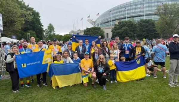 Головна 84 Українські військові та американські ветерани взяли участь у пробігу на…