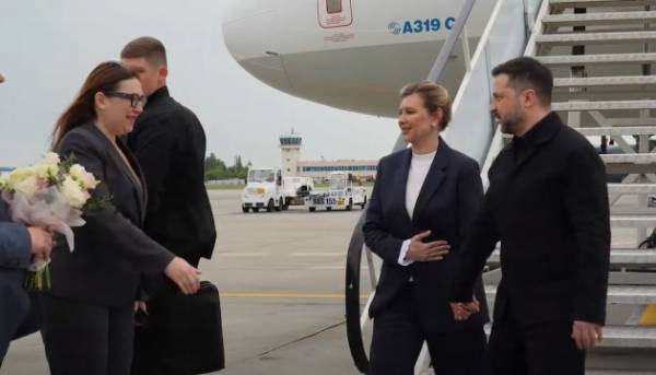 Зеленський та перша леді прибули до Румунії