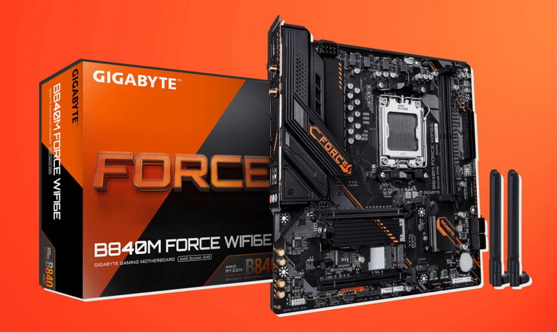 Gigabyte B840M Force WIFI6E