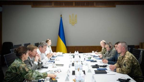 На Банковій відбулась розмова з представниками країн щодо забезпечення системами протиповітряної оборони.