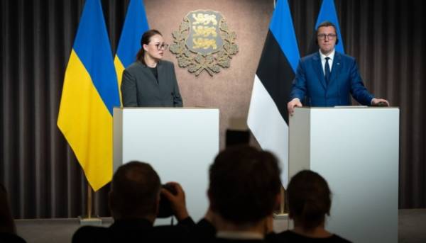 Україна зміцнює співробітництво у сфері оборони з Естонією – Свириденко