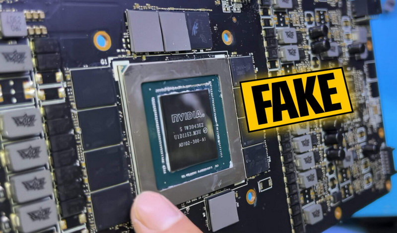 Головна 159 Викрито фейкові RTX 4090: пластикові чіпи замість потужних GPU