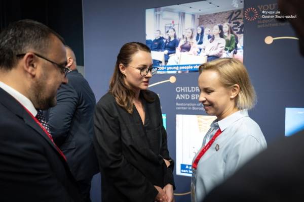Олена Зеленська Foundation на URC 2026 поглибила співпрацю для втілення ініціативи «Безпечне освітнє середовище» 11