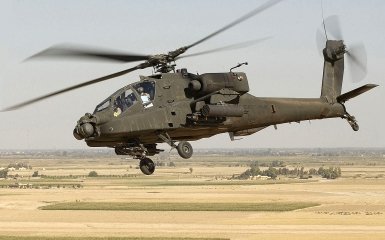 Американський гелікоптер Apache зазнав першої втрати на Близькому Сході