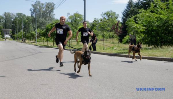 В столиці України вперше відбувся забіг службових собак - встановлено національний рекорд. 23