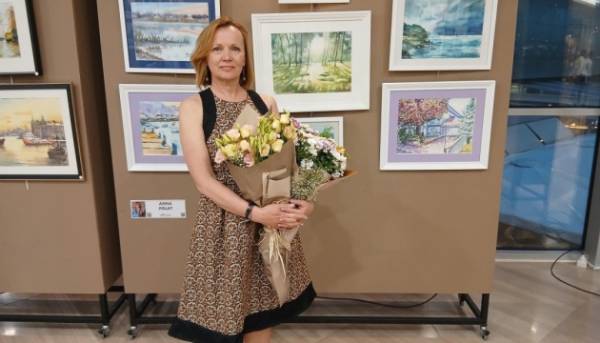 Головна 151 На виставці в Анкарі художниця Анна Полат показала краєвиди української…
