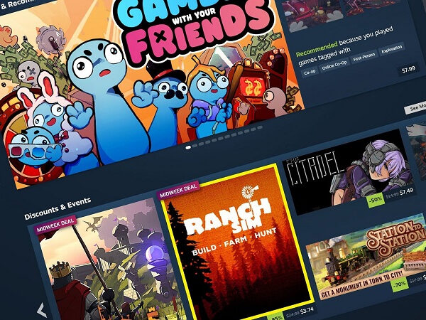 Головна 153 Valve трансформує головну сторінку Steam: новітнє оновлення вже тут