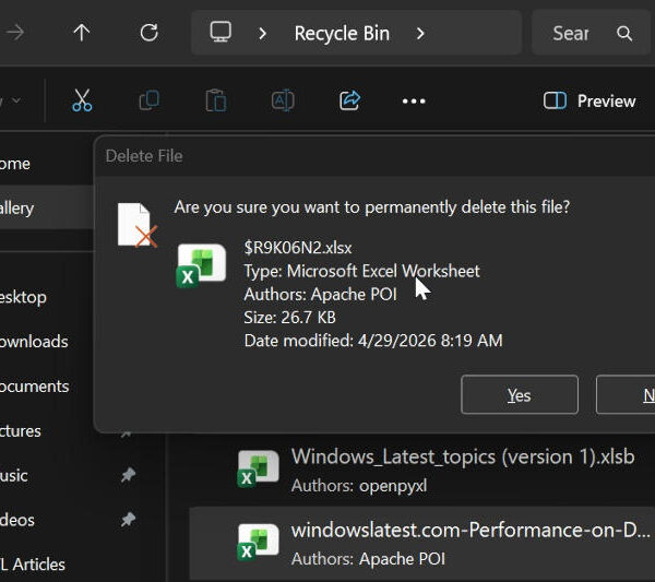 Windows 11: Оновлення зламало “Кошик” та офісні застосунки
