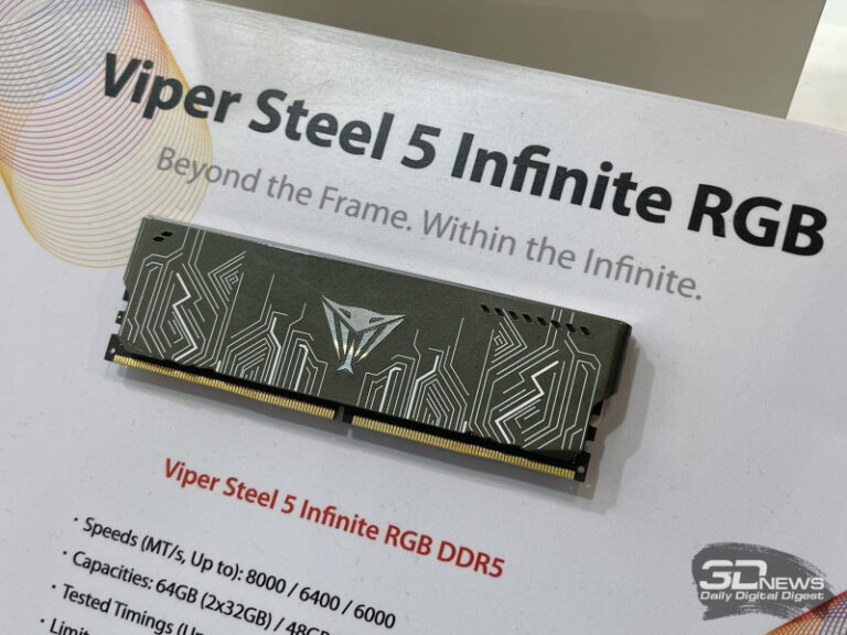Patriot на Computex 2026: Запасайтеся DDR5-9600, блискавичними SSD та рішеннями для ери ШІ 10 Patriot на Computex 2026: Запасайтеся DDR5-9600, блискавичними SSD та рішеннями для ери ШІ 6