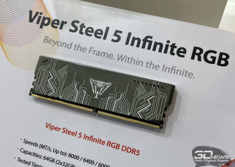 Головна 176 Patriot на Computex 2026: Запасайтеся DDR5-9600, блискавичними SSD та рішеннями…