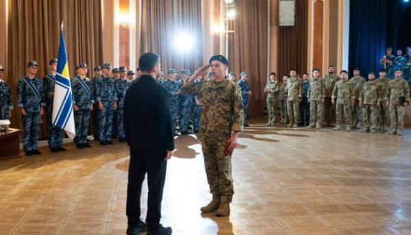 Зеленський відзначив воїнів Військово-морських сил та повідомив про заснування в Одесі Академії Військово-морських сил. 12 Зеленський відзначив воїнів Військово-морських сил та повідомив про заснування в Одесі Академії Військово-морських сил. 12