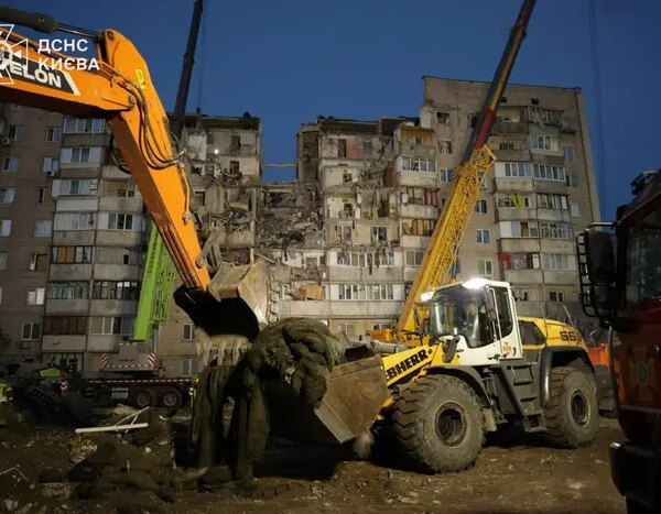 Головна 104 На Дарницькій стороні Києва завершено пошуково-рятувальні роботи