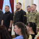 Володимир Зеленський вшанував захисників України державними відзнаками. 34 Володимир Зеленський вшанував захисників України державними відзнаками. 34