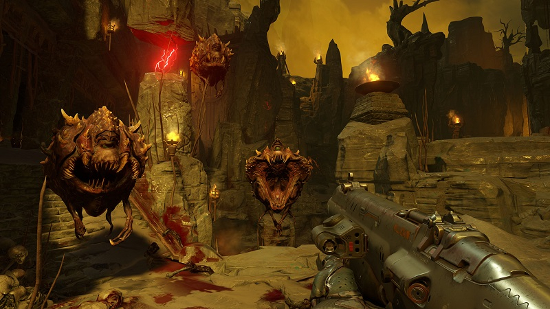 Команда Doom (2016) налічувала приблизно 75 осіб (джерело зображення: Steam)