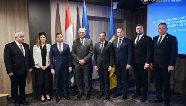 Українські та угорські омбудсмени обговорили шляхи взаємодії