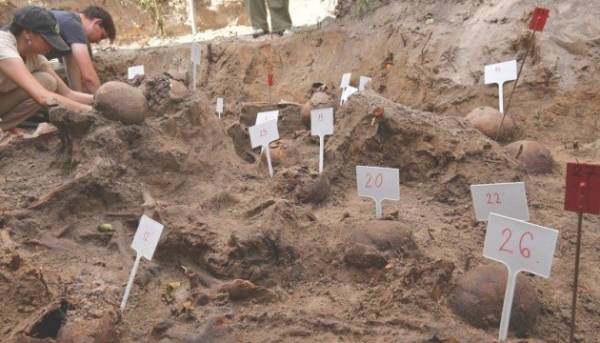 На Волині завершились розкопки у Волі Островецькій, де знайшли тіла 48 осіб.