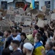 У столиці та інших населених пунктах вже п'ятий день тривають демонстрації. 49 У столиці та інших населених пунктах вже п'ятий день тривають демонстрації. 49