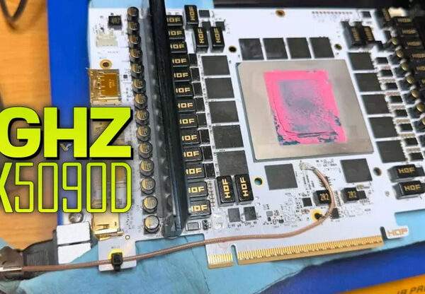 Головна 111 GeForce RTX 5090D: GPU Blackwell вперше здолала рубіж 4 ГГц