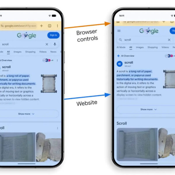 Chrome для Android: Google усунула більшість ривків під час прокручування, забезпечивши плавність роботи