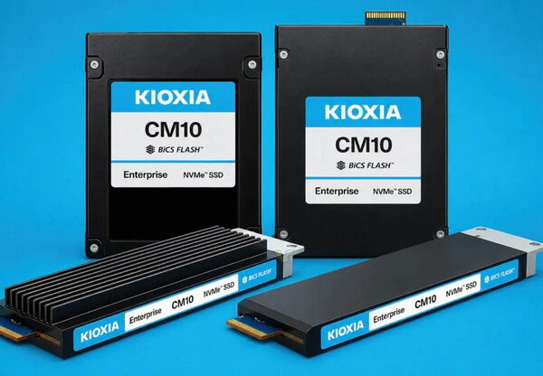 Kioxia випустила перші SSD з PCIe 6.0: вражаючі 61,44 ТБ, швидкість розкриють згодом