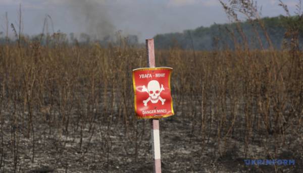 В Україні за державною програмою очистили від вибухонебезпечних предметів 16,4 тисячі гектарів орних територій.