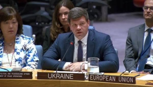 Україна в ООН: РФ навмисно б’є по зерновому експорту та цивільних суднах у Чорному морі