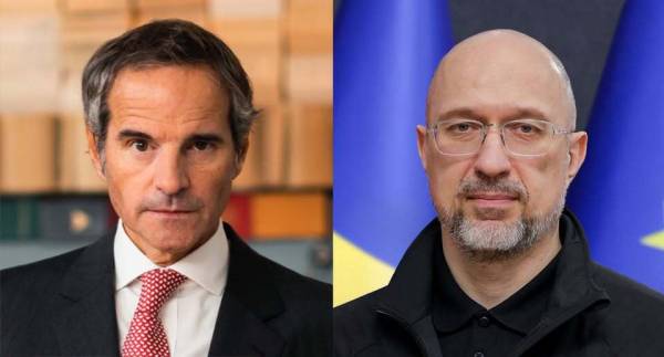 Шмигаль та Гроссі обговорили безпеку атомних об'єктів України та ремонт укриття Чорнобильської АЕС. 4