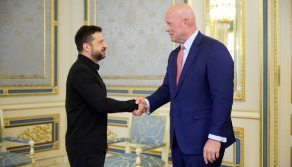 Зеленський провів переговори з послом Сполучених Штатів при НАТО Вітакером щодо дронів та ракет для Patriot