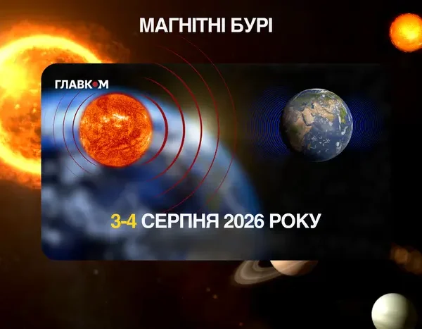 Прогноз магнітних бур на 3-4 серпня 2026 року