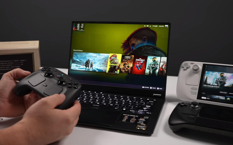 Головна 137 SteamOS ожила на ноутбуці з AMD Strix Halo: потужний аналог…