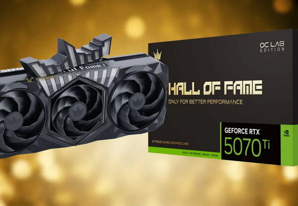 Galax розкриває потужність: чорні GeForce RTX 5070 Ti HOF OC LAB Deluxe з заводським розгоном вже тут