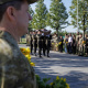 На Національному військовому цвинтарі віддали шану ще трьом полеглим захисникам, чиї особистості поки що не встановлені. 33