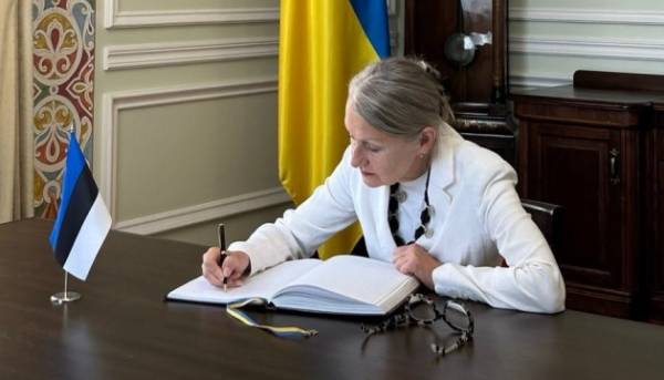 Новий естонський посол розпочав свою роботу в Україні