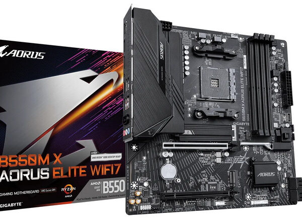 Gigabyte відроджує AM4: новітня плата B550 Aorus Elite WIFI7 для Ryzen 5000
