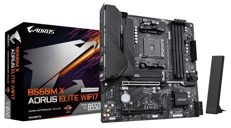 Gigabyte B550M X Aorus Elite WIFI7